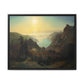 Bierstadt, Albert - Donner Lake from the Summit (1873) - Matte Canvas, Framed