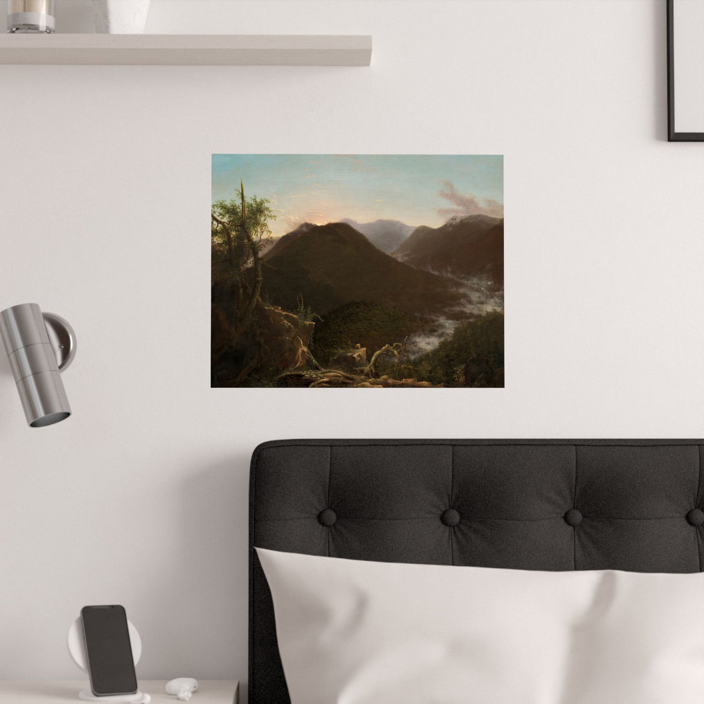 Cole. Thomas - Sunrise in the Catskills (1826) - Satin Posters