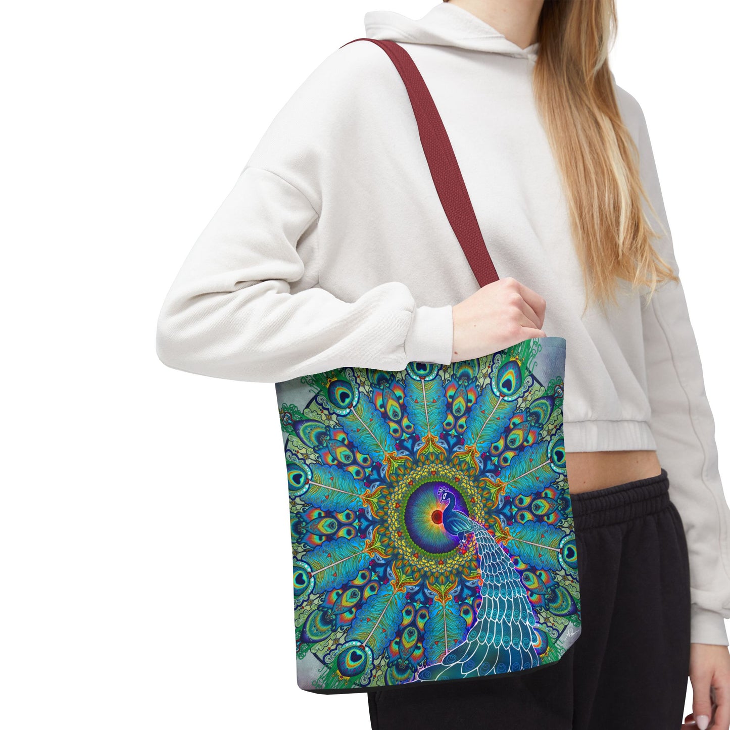 Pacio, Adam - Melek Taus Mandala - Tote Bag