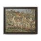 Pissarro, Camille - Red Roofs, Corner of a Village in Winter (1877) - Matte Canvas, Framed
