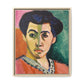 Matisse, Henri - The Green Stripe (1905) - Matte Canvas, Framed