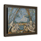 Cézanne, Paul - The Large Bathers (1906) - Matte Canvas, Framed