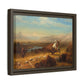 Bierstadt, Albert - The Last of the Buffalo  (1888) - Matte Canvas, Framed