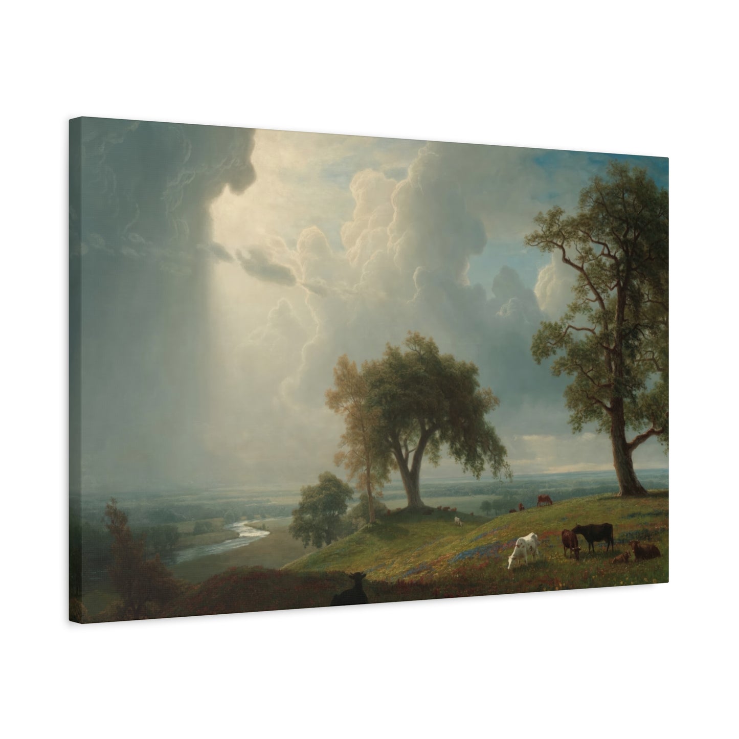 Bierstadt, Albert - California Spring (1875) - Canvas Block, unframed