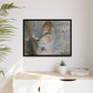Morisot, Berthe - Woman at Her Toilette (1880) - Matte Canvas, Framed