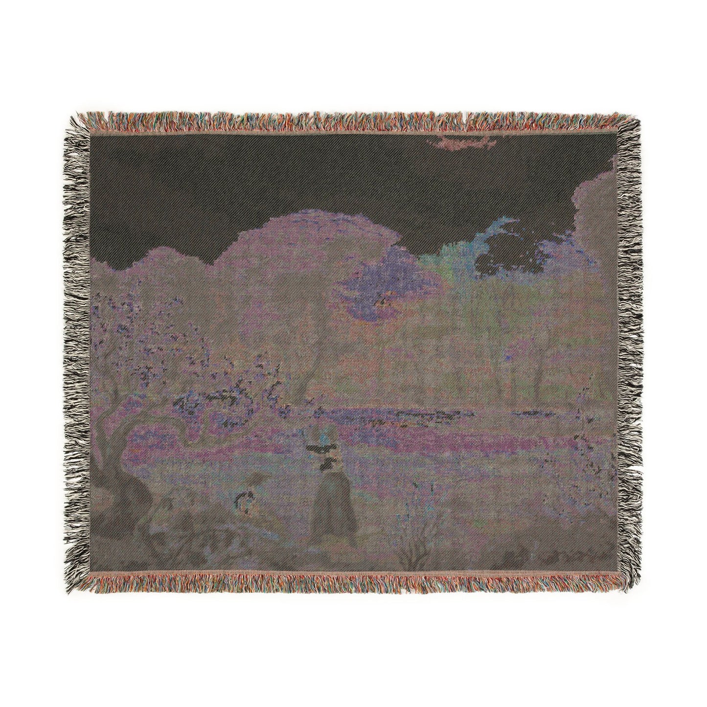Ranson, Paul - Picking Flowers (1890) - Woven Blanket