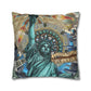 Pacio, Adam - Liberty Mandala - Suede Square Pillowcase