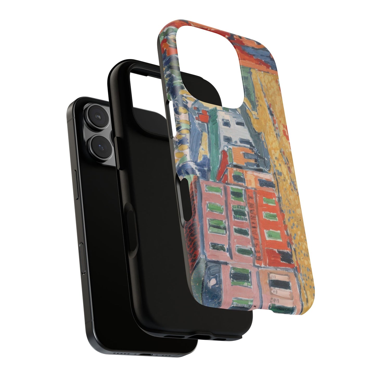 de Vlaminck, Maurice - Restaurant de la Machine à Bougival (1905) - Tough Phone Cases