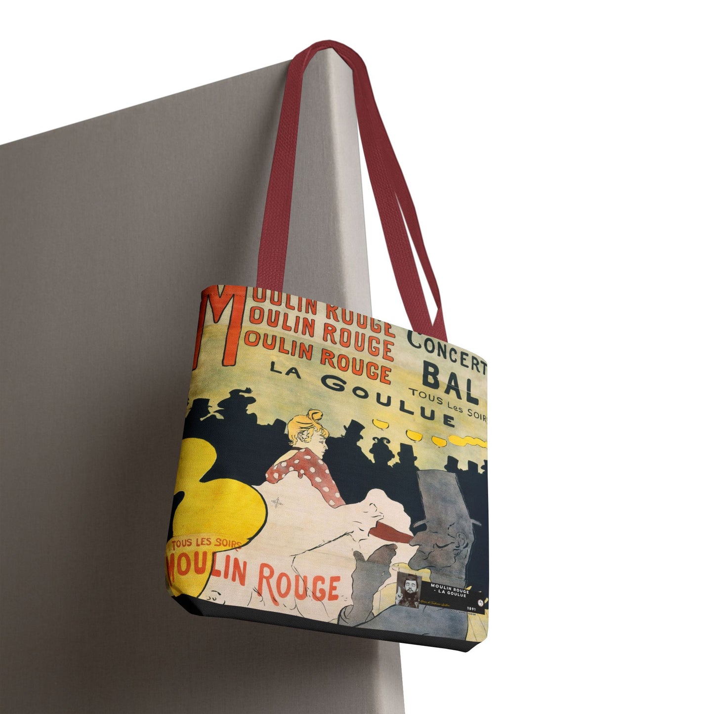 Toulouse-Lautrec, Henri - Moulin Rouge - La Goulue (1891) - Tote Bag