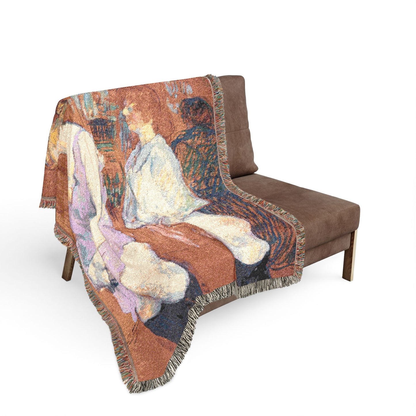 Toulouse-Lautrec, Henri - The Medical Inspection (1894) - Woven Blanket