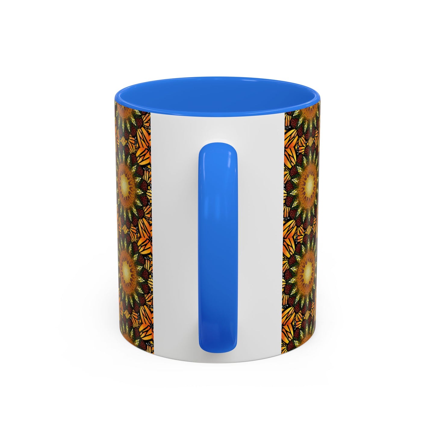 Pacio, Adam - Monarch Butterfly Mandala - Colorful Accent Mugs