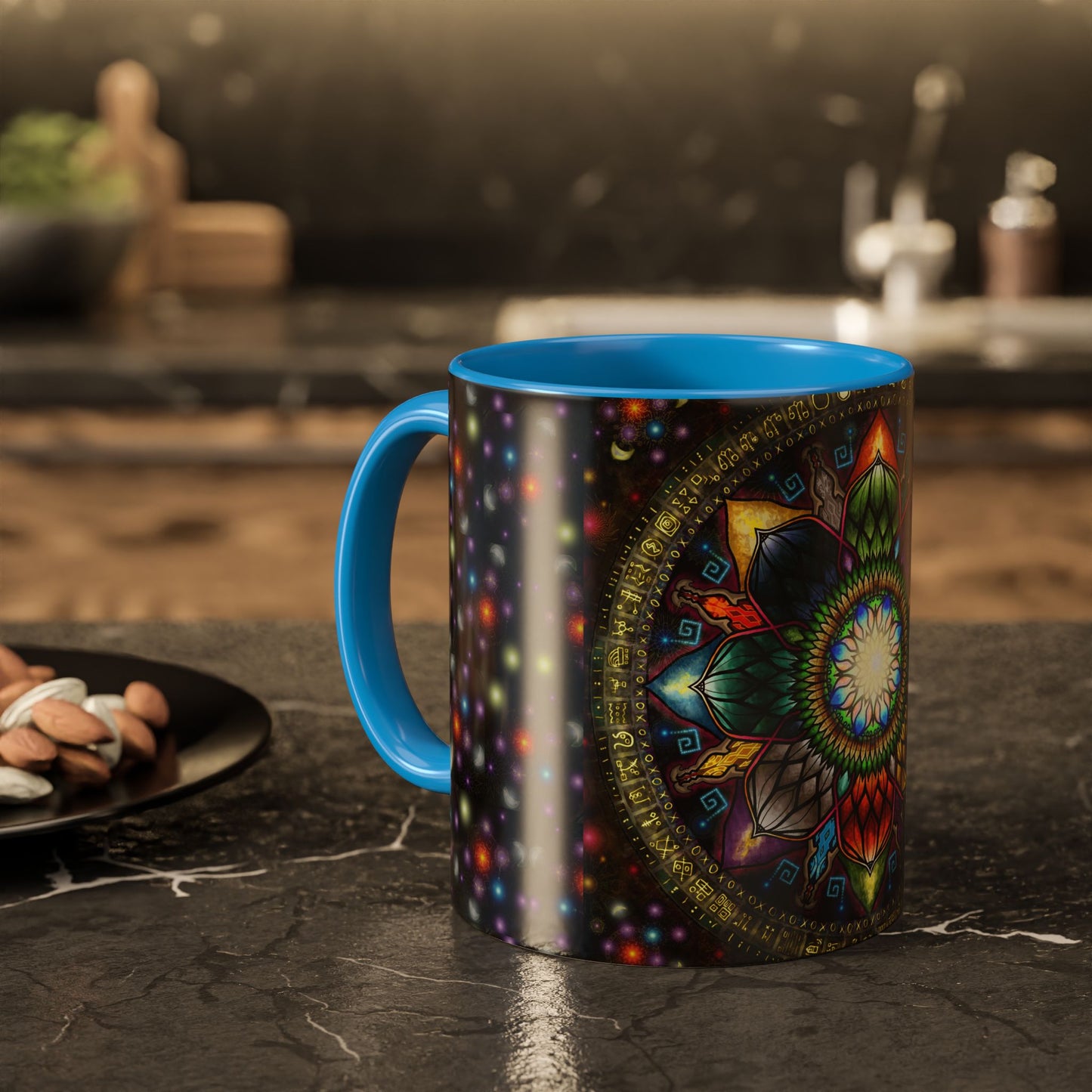 Pacio, Adam - Mystic Jewel Mandala - Colorful Accent Mugs