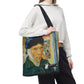 Van Gogh, Vincent - Self Portrait with Bandaged Ear (1889) - Tote Bag
