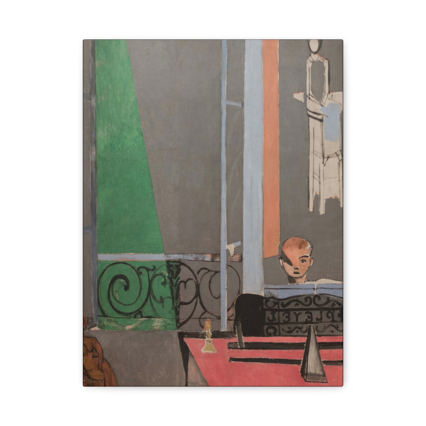 Matisse, Henri - Piano Lesson (1916) - Canvas Block, unframed