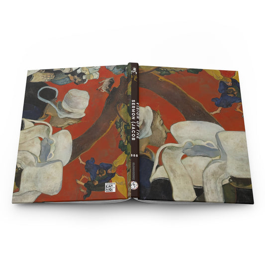 Gauguin, Paul - Vision of the Sermon (Jacob Wrestling with the Angel) (1888) - Hardcover Journal Matte