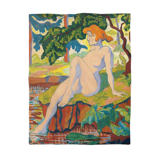 Ranson, Paul - Bather (1898) - Microfiber Duvet Cover
