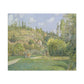 Pissarro, Camille - A Cowherd at Valhermeil, Auvers-sur-Oise (1874) - Canvas Block, unframed