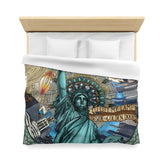 Liberty Mandala - Microfiber Duvet Cover