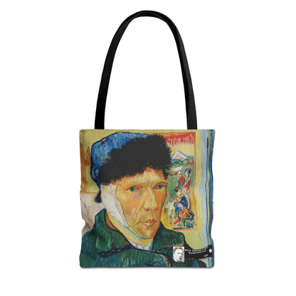Van Gogh, Vincent - Self Portrait with Bandaged Ear (1889) - Tote Bag