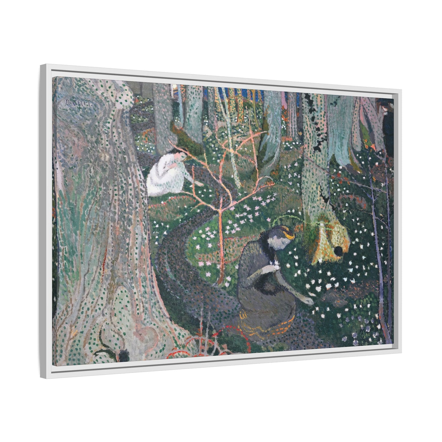 Denis, Maurice - April (1892) - Matte Canvas, Framed