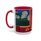 Matisse, Henri - The Dessert Harmony in Red (1908) - Colorful Accent Mugs