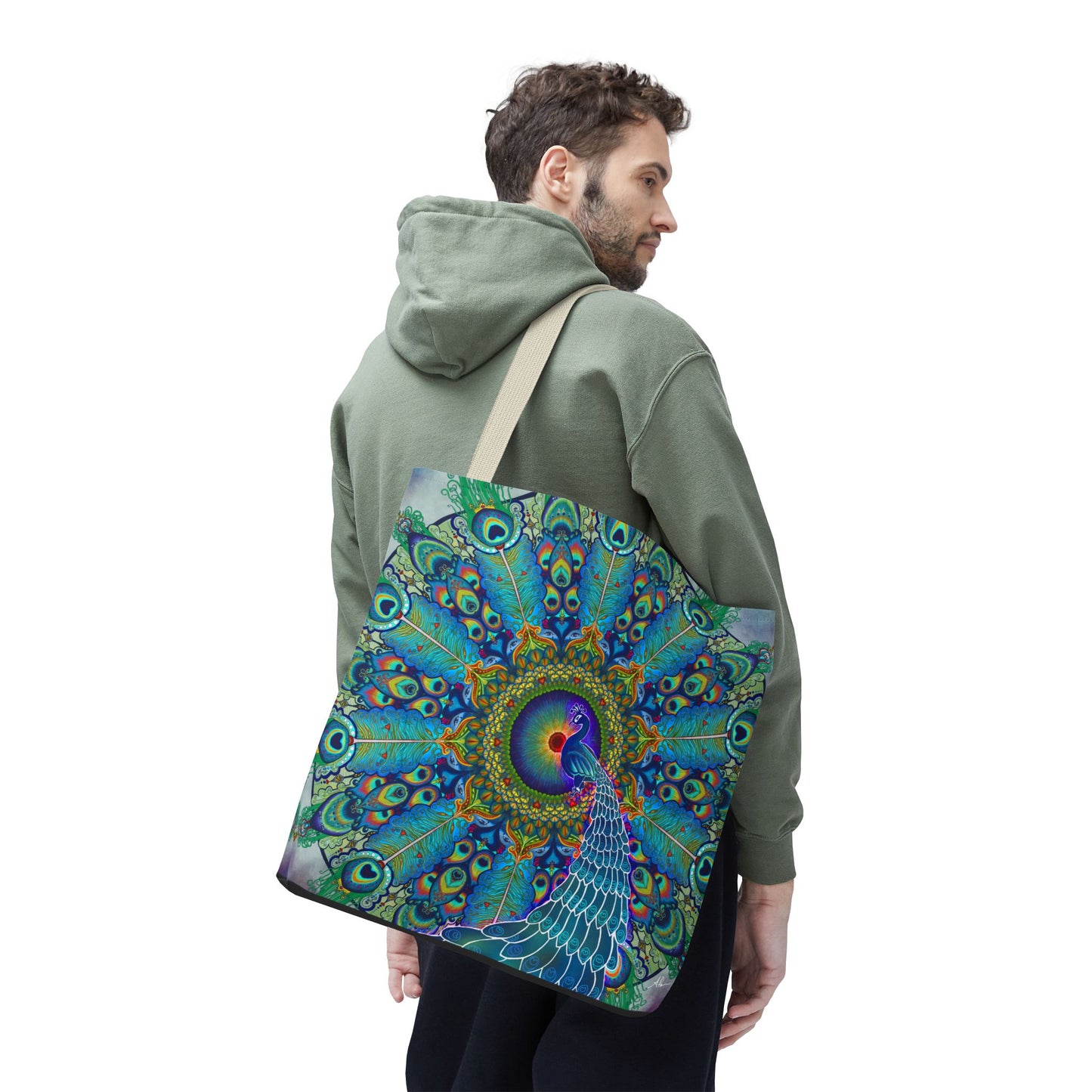 Pacio, Adam - Melek Taus Mandala - Tote Bag