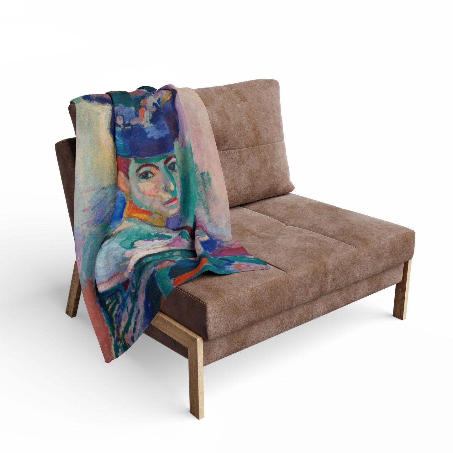 Matisse, Henri - Woman with a Hat (1905) - Arctic Fleece Blanket