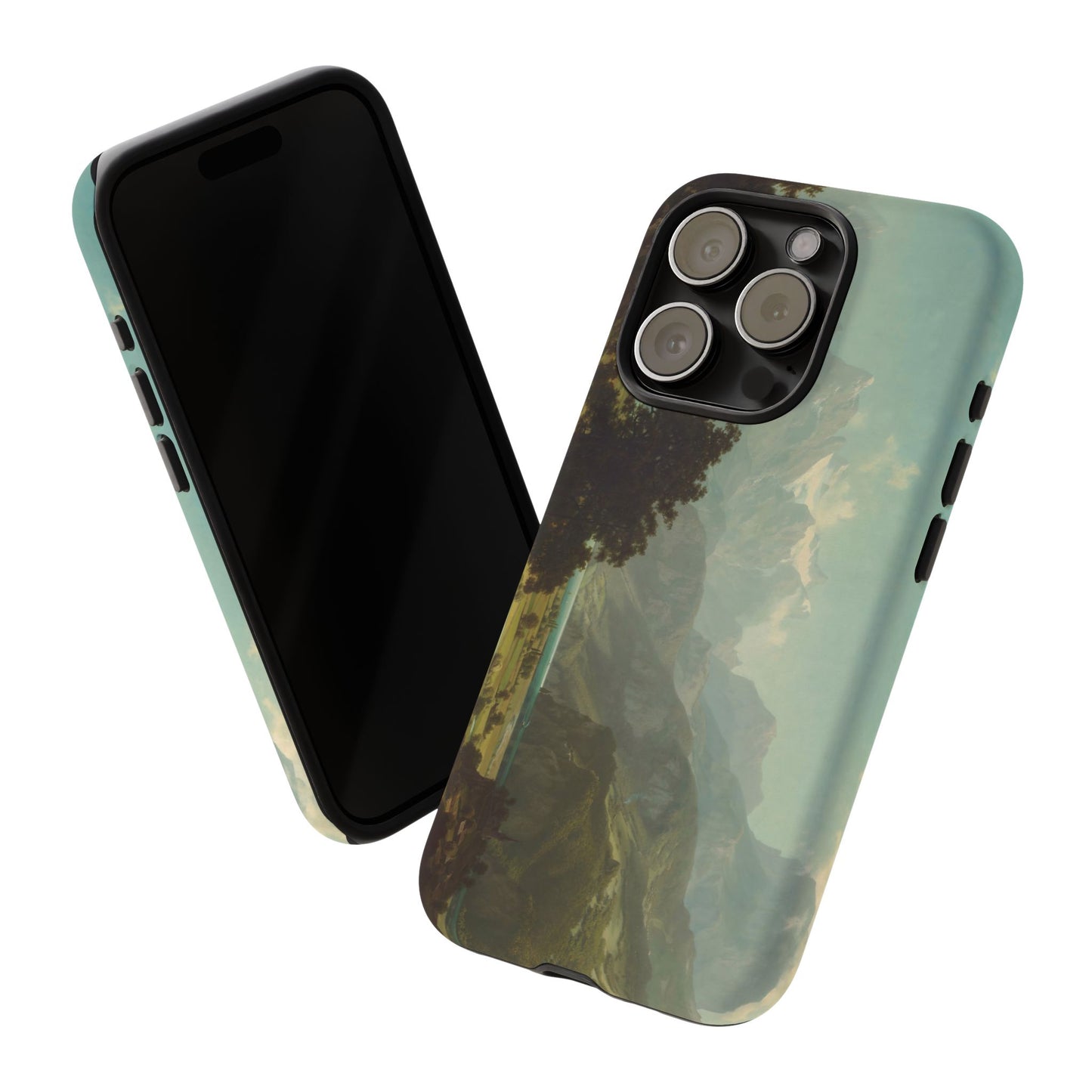 Bierstadt, Albert - Lake Lucerne (1858) - Tough Phone Cases