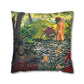 Ranson, Paul - The Lotus Bather (1906) - Suede Square Pillowcase