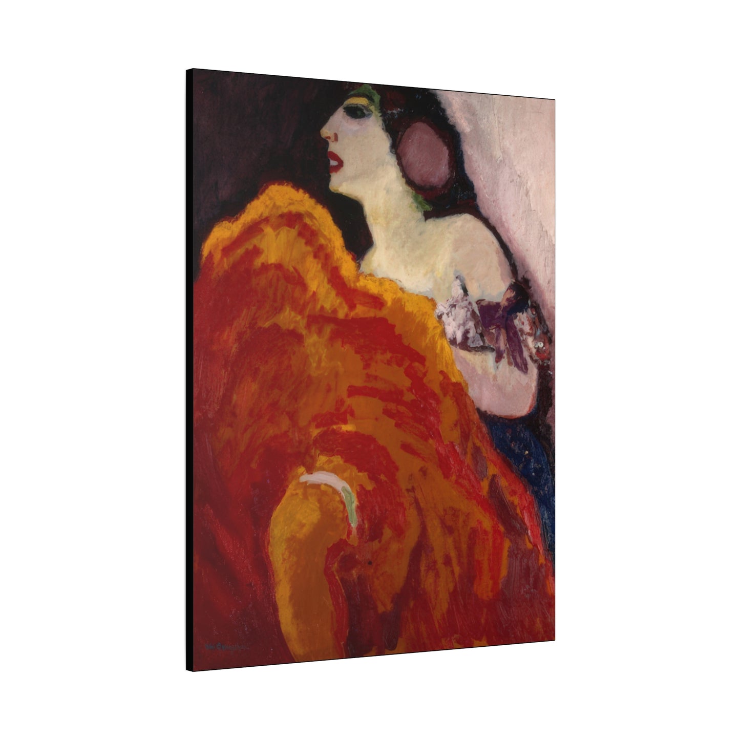 Van Dongen, Kees - The Red Dancer (1907) - Canvas Block, unframed