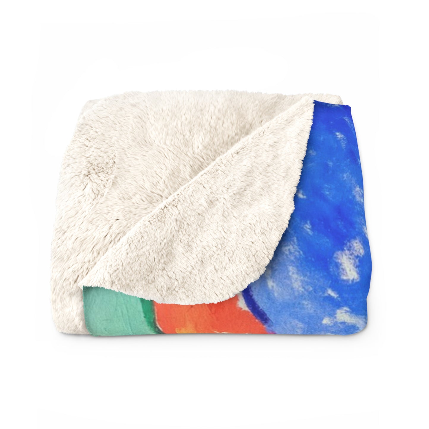 Derain, André - Mountains at Collioure (1905) - Sherpa Fleece Blanket