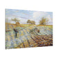 Pissarro, Camille - Hoarfrost (1873) - Canvas Block, unframed