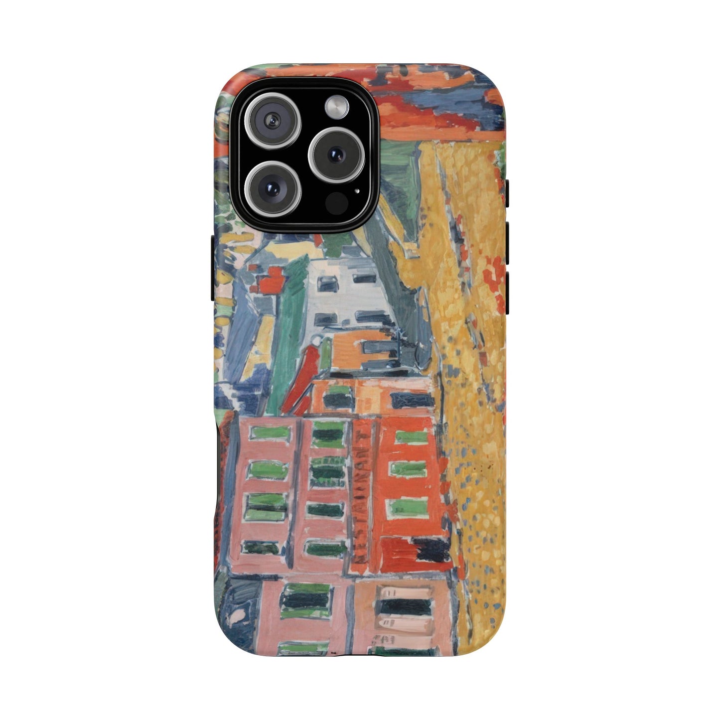 de Vlaminck, Maurice - Restaurant de la Machine à Bougival (1905) - Tough Phone Cases