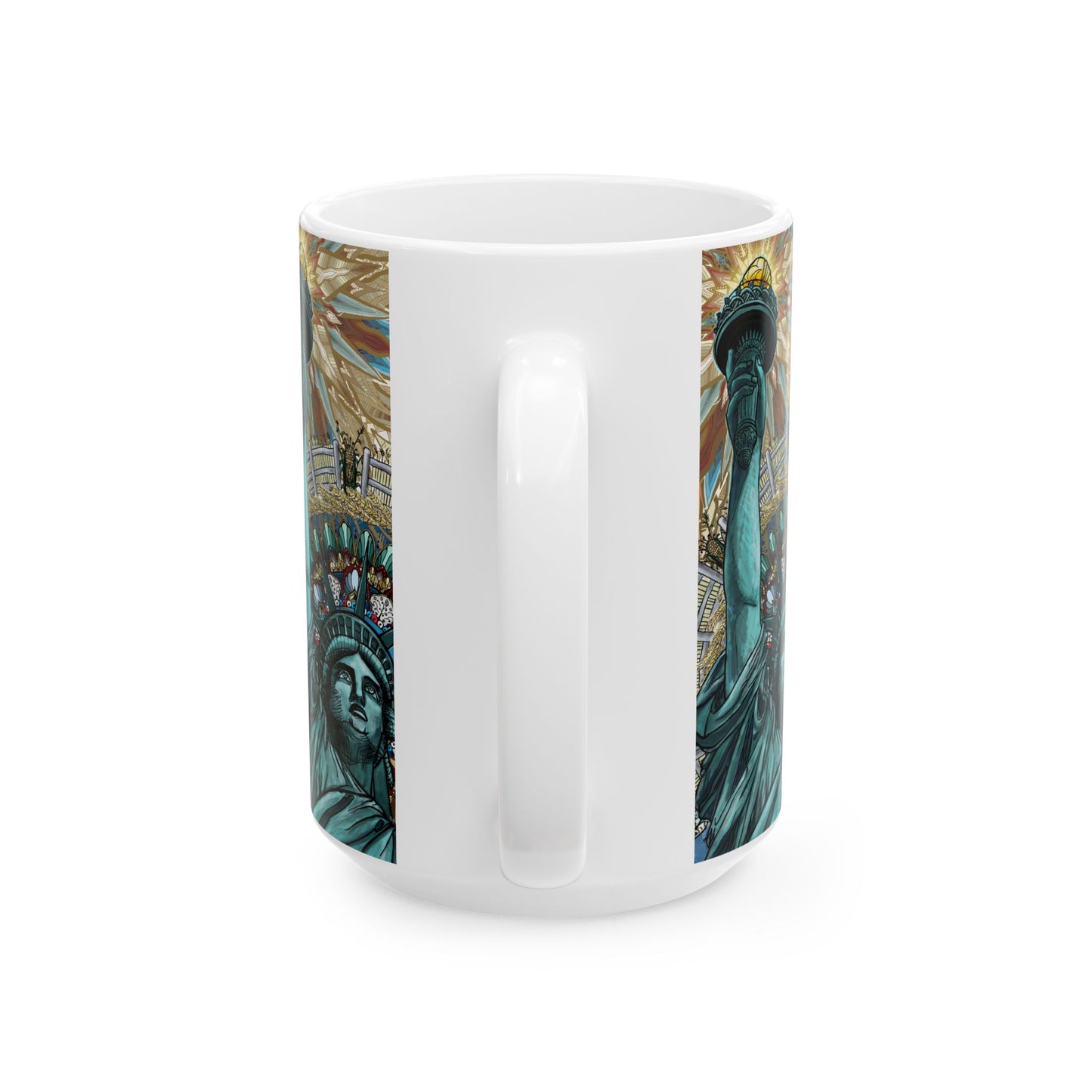 Pacio, Adam - Liberty Mandala - Ceramic Mug