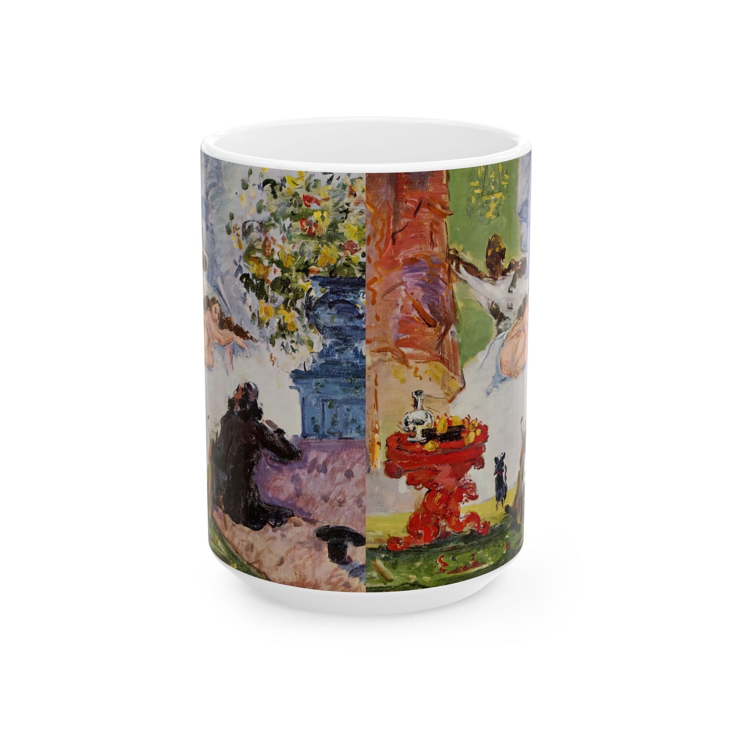 Cézanne, Paul - A Modern Olympia (1874) - Ceramic Mug