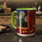 Matisse, Henri - The Dessert Harmony in Red (1908) - Colorful Accent Mugs