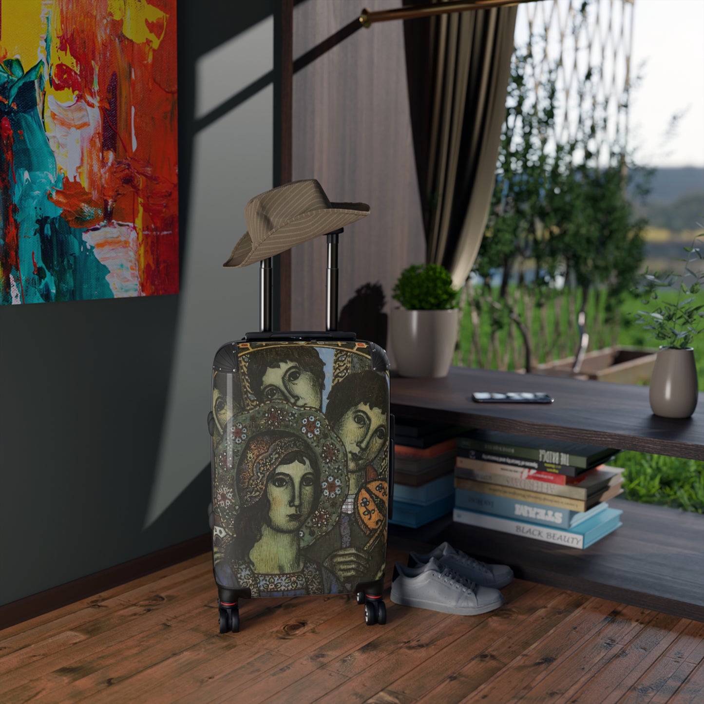 Filiger, Charles - Saint Cecilia (1893) - Suitcase
