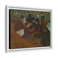 Toulouse-Lautrec, Henri - At the Moulin Rouge (1892) - Matte Canvas, Framed