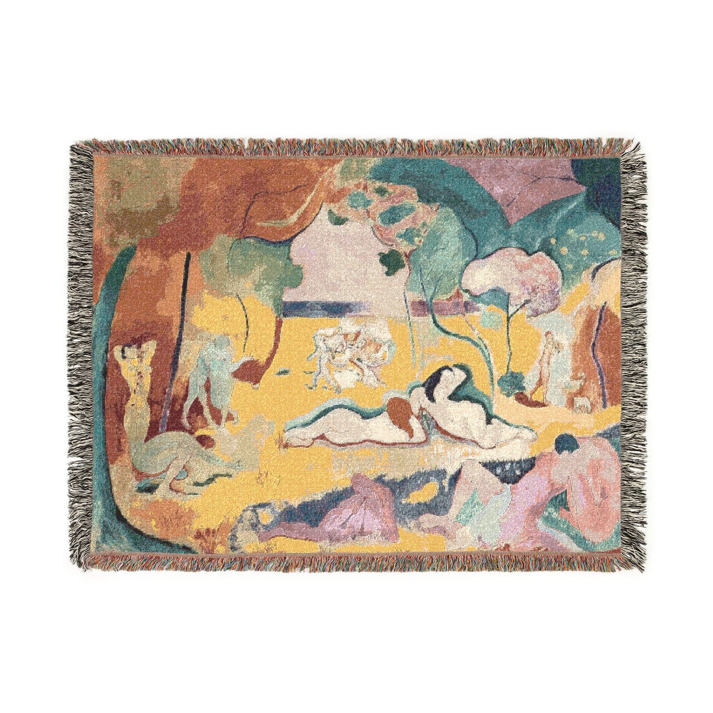 Matisse, Henri - The Joy of Life (1905) - Woven Blanket