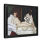 Manet, Édouard - Olympia (1870) - Matte Canvas, Framed
