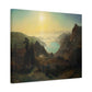 Bierstadt, Albert - Donner Lake from the Summit (1873) - Canvas Block, unframed