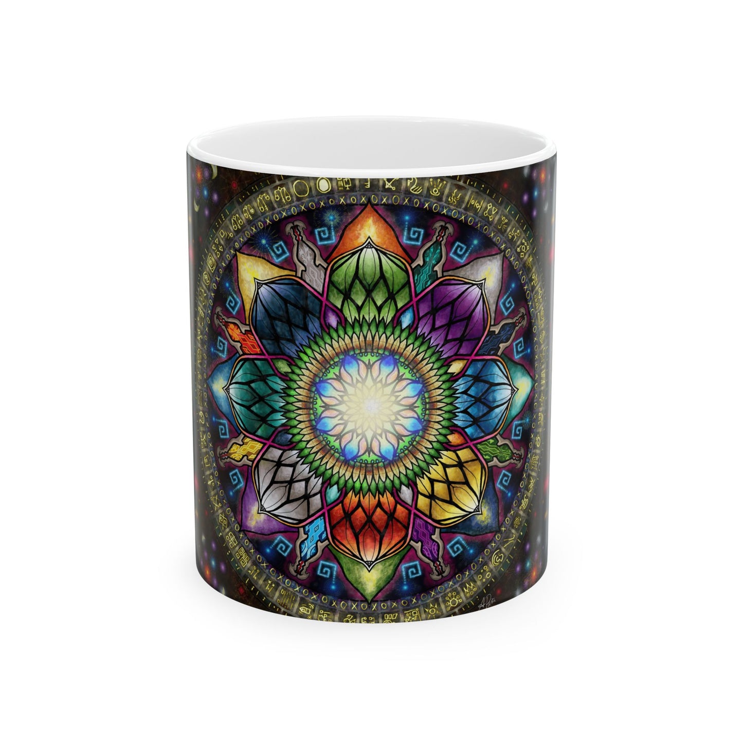 Pacio, Adam - Mystic Jewel Mandala - Ceramic Mug