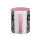 Pacio, Adam - Memento Mori Mandala - Colorful Accent Mugs