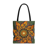 Monarch Butterfly Mandala - Tote Bag