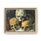 Cézanne, Paul - Pyramid of Skulls (1901) - Matte Canvas, Framed
