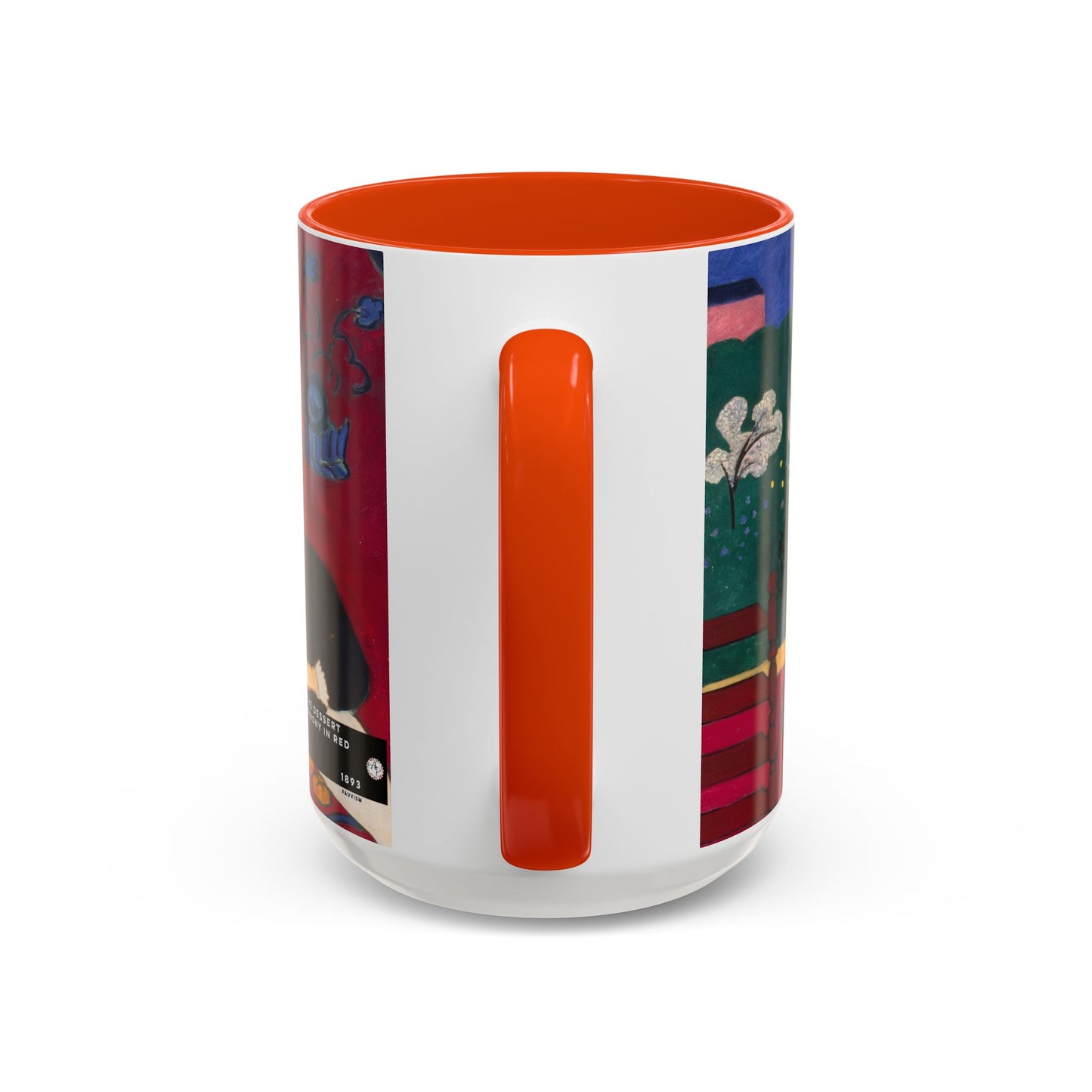 Matisse, Henri - The Dessert Harmony in Red (1908) - Colorful Accent Mugs