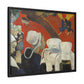 Gauguin, Paul - Vision of the Sermon (Jacob Wrestling with the Angel) (1888) - Matte Canvas, Framed