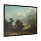 Bierstadt, Albert - Lake Lucerne (1858) - Matte Canvas, Framed