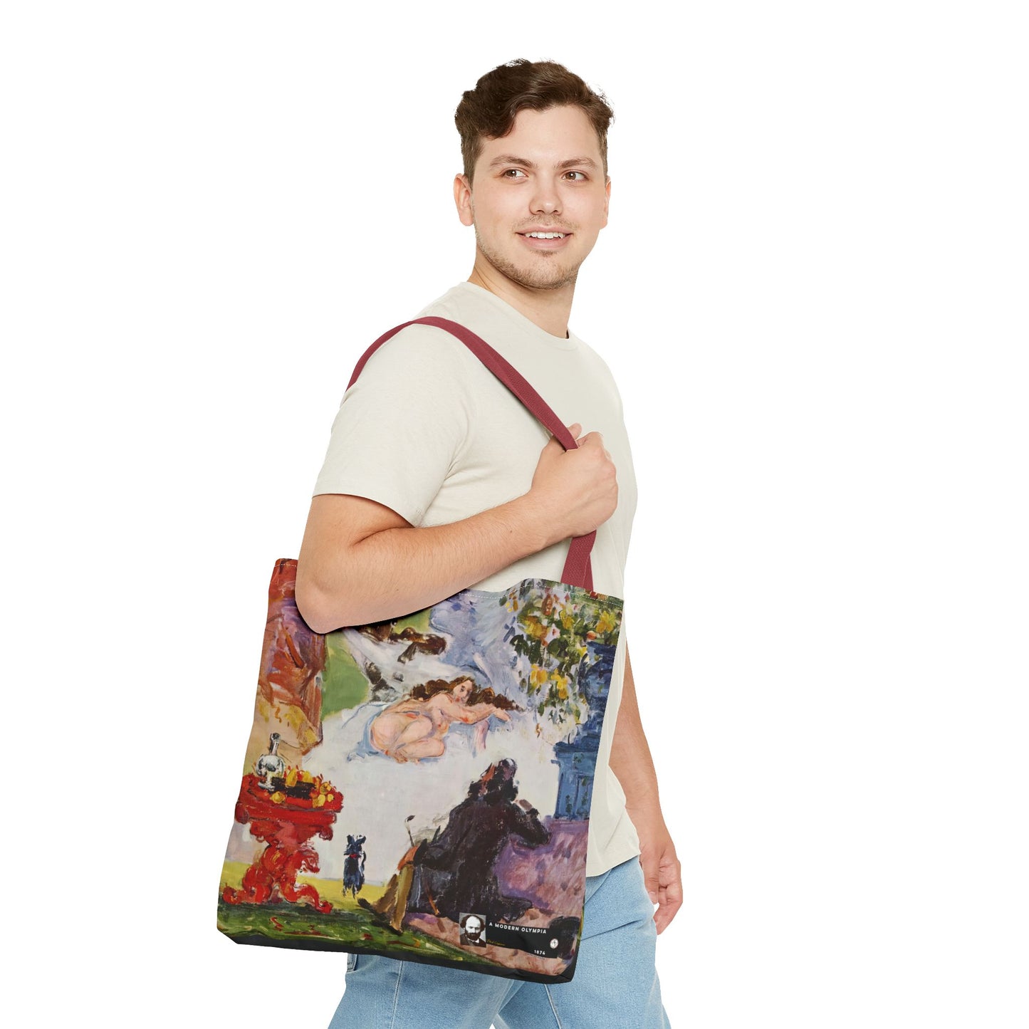 Cézanne, Paul - A Modern Olympia (1874) - Tote Bag