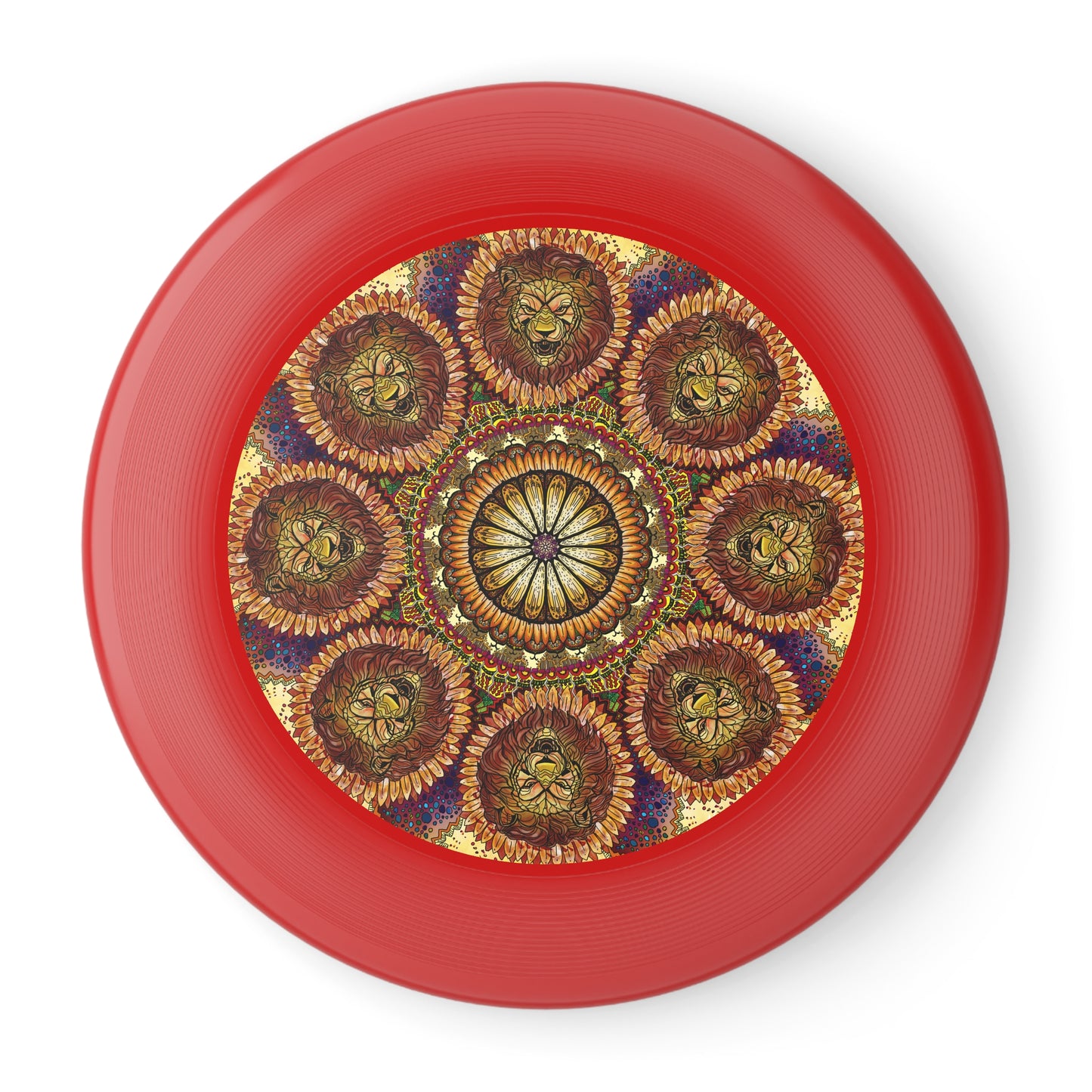 Lion Summer Mandala - Wham-O Frisbee
